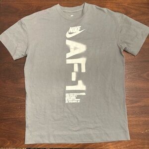 Nike Gray AF-1 Short Sleeve Tee